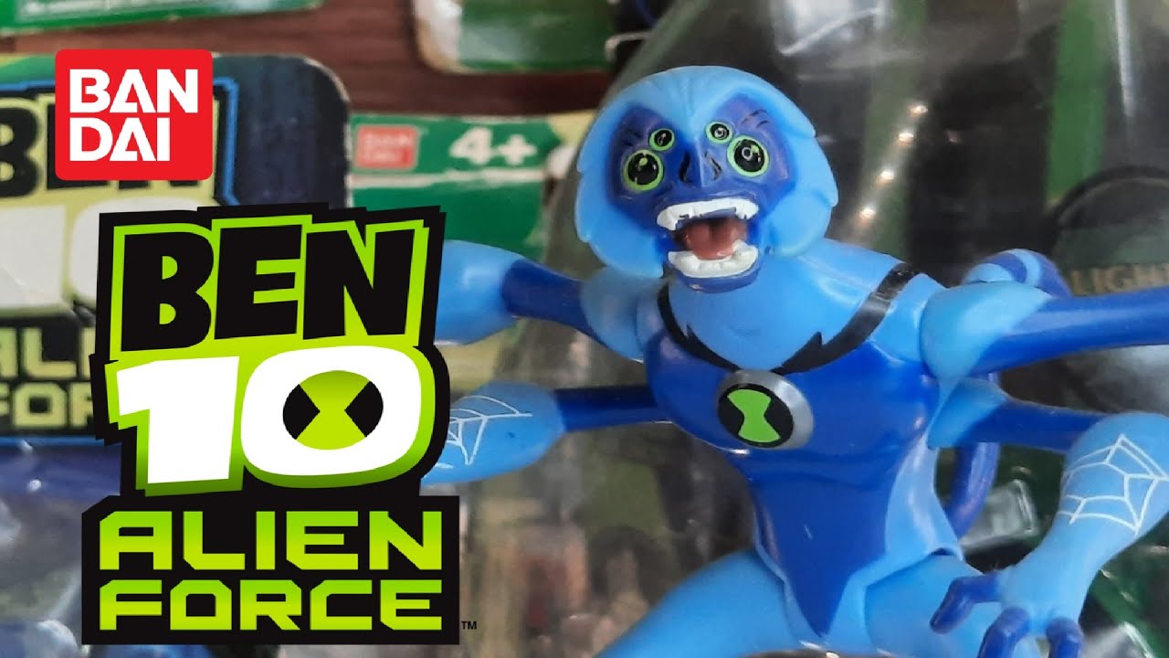 Ben 10 Alien Force - Mono Araña-Spidermonkey Defender Alíen Collection, Toys Review en Español