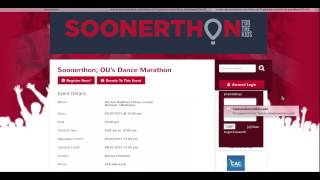 How to login to your donor drive