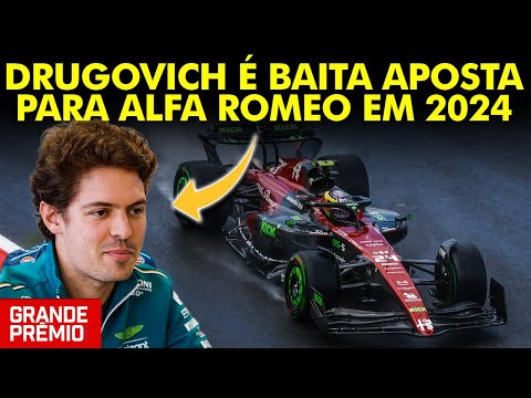 DESCUBRA: por que Felipe Drugovich é BOA APOSTA para Alfa Romeo em 2024? | GP às 10