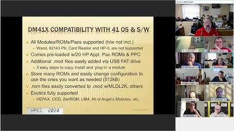 HPCC 2020: SwissMicros DM41X - A little late, a lot better (Bob Prosperi)