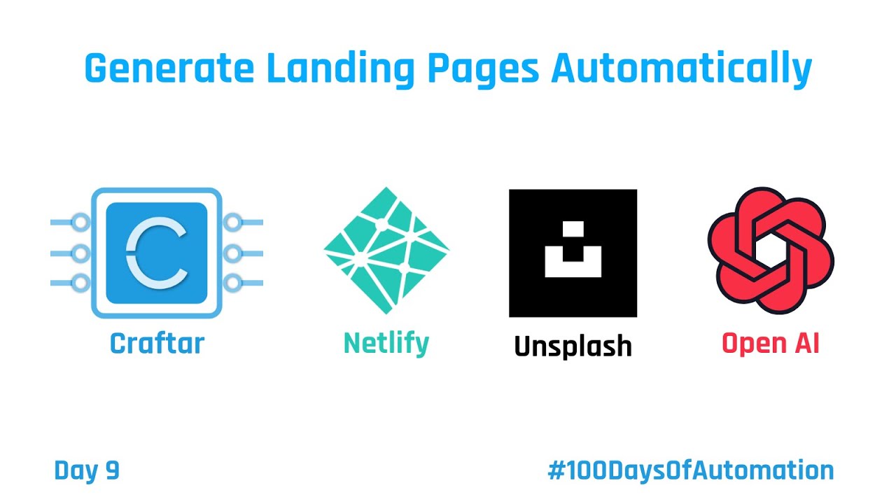 Create Landing Pages Automatically