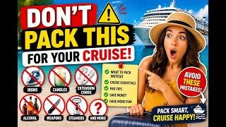 Packing Tips to Cruise Like a Pro + Secrets for an Unforgettable Trip