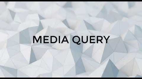 #11 MEDIA QUERY | HTML and CSS Crash Course Tutorial