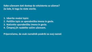 Novost Easistent Za Starše In Učence