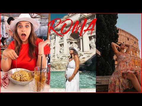 ROMA VLOG: Hamileyken nerelere gittim neler yedim