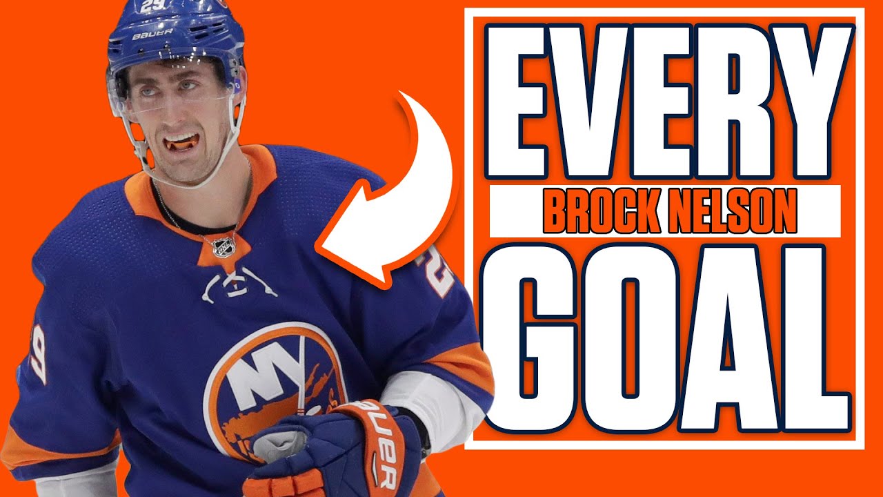 Brock Nelson #29 (New York Islanders) first NHL goal Oct 22, 2013