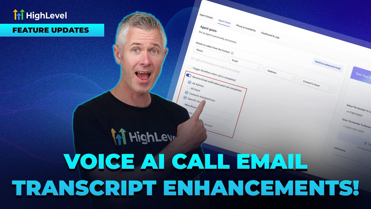Voice Ai Transcript Voice AI Call Email Transcript Enhancements! - YouTube