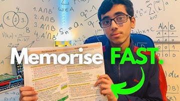 How I Memorise Content FAST+EFFECTIVELY as a GCSE Student.