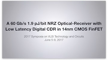 IBM scientists achieve 60 Gb/s with optical receiver in in 14nm CMOS FinFET