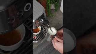 Steaming milk with no cuts!