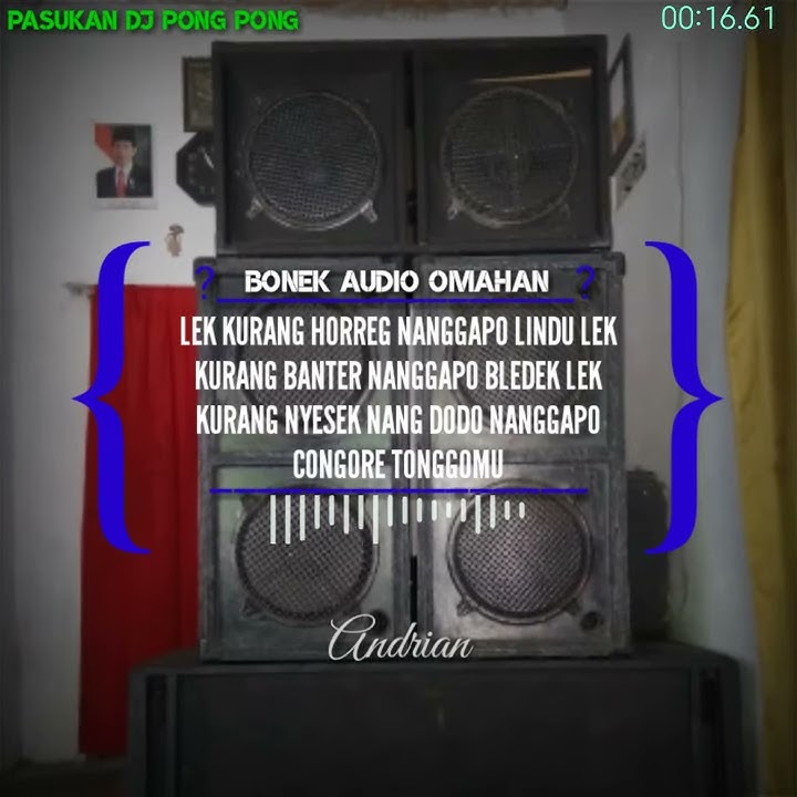 story wa sound sistem lagu dj pong pong