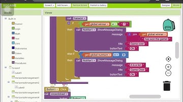 สร้างเกม XOGAME จากแอพ App inventor