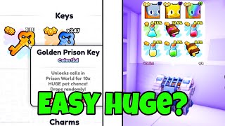 I Opened TONS Of GOLDEN PRISON Keys + Global Event Gifts In Pet Simulator 99! by DaysToGo 928 views 10 days ago 6 minutes, 43 seconds