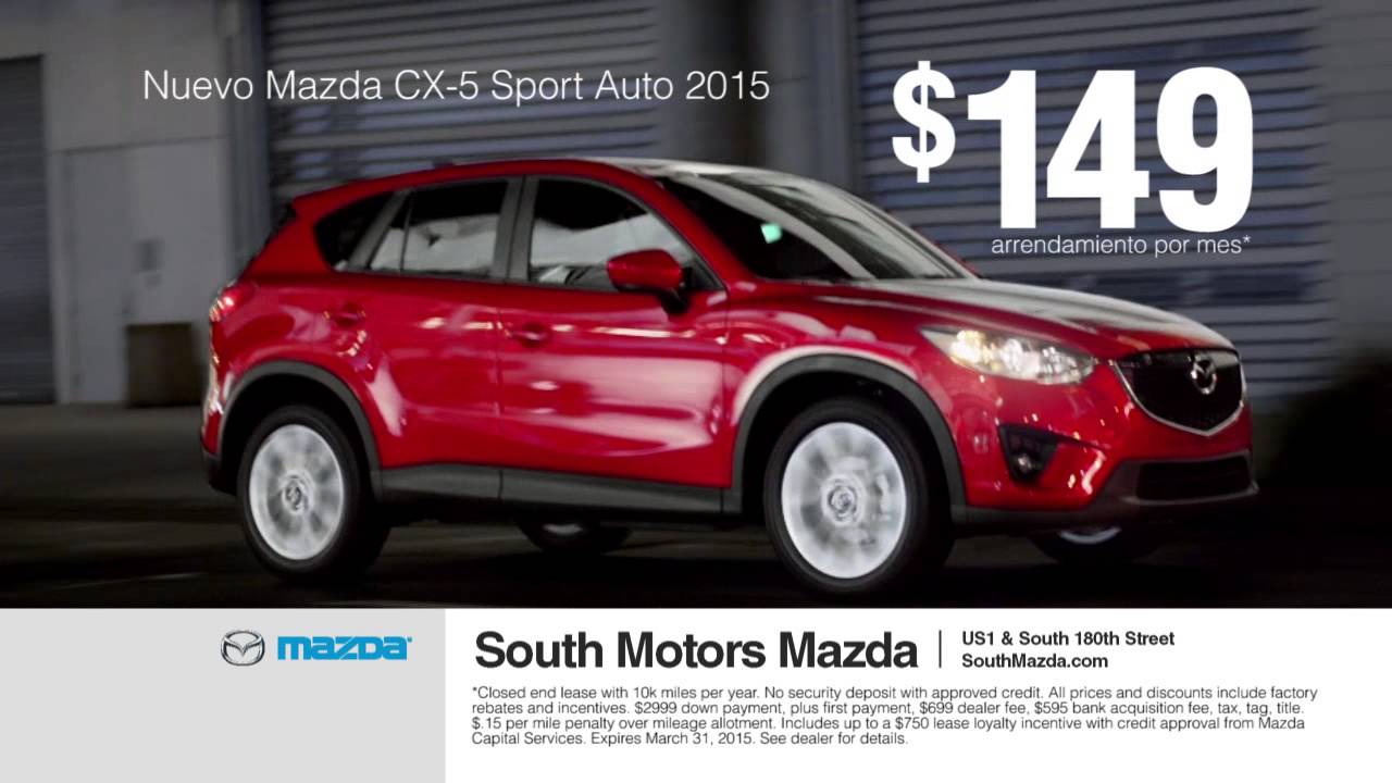 South Motors Mazda Cx 5 Lease Offer Youtube
