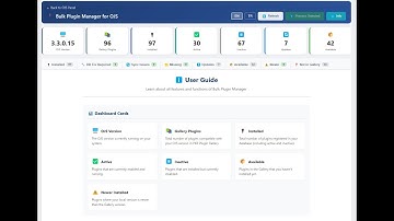 Bulk Plugin Manager for OJS