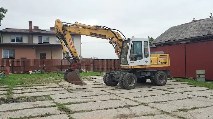 Koparka kołowa LIEBHERR A900 Litronic, 4x4 (15 t) na aukcji Flotilo.pl