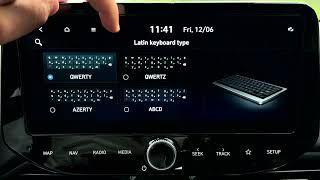 HYUNDAI i30 2025 – Jak zmienić układ klawiatury screenshot 3