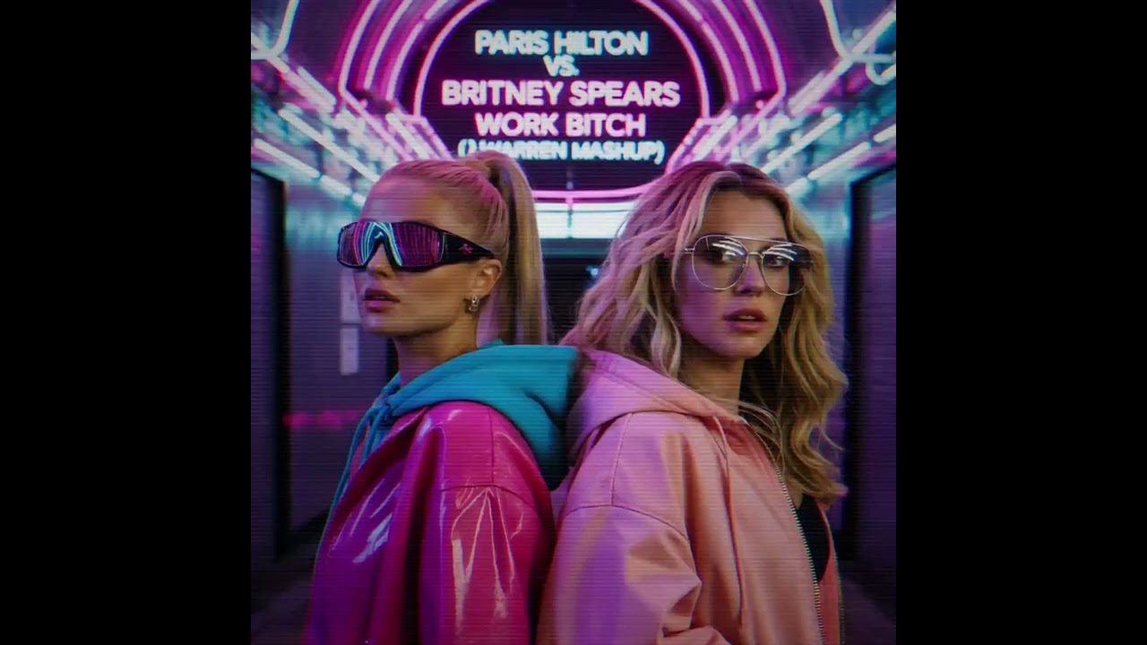 Paris Hilton Vs. Britney - Work Bitch (J Warren Mashup)