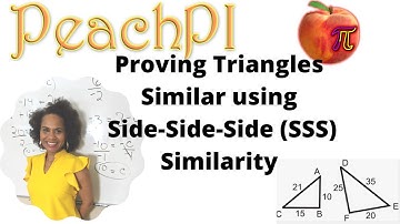Proving Triangles Side-Side-Side (SSS) Similarity
