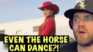 NOT THE COWGIRL OUTFIT!! 😳 | Shakira, Fuerza Regida - El Jefe (Official Video) REACTION
