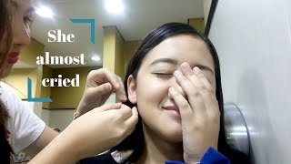 I Pierced Her Ears Philippines Vlog 2