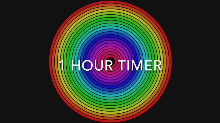 1 Hour Radial Timer