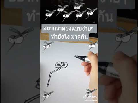 วีดีโอ: วิธีการวาดยุง