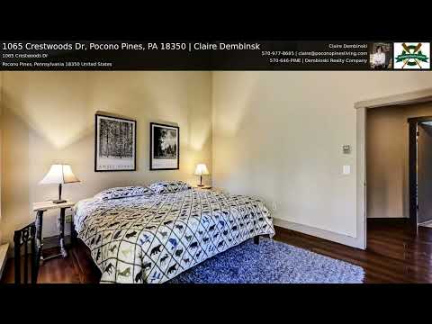 1065 Crestwoods Dr, Pocono Pines, PA home video tour