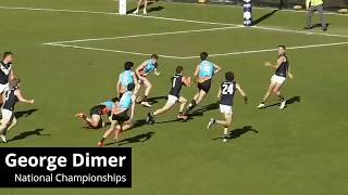 George Dimer - National Championships - Vic Metro vs Allies