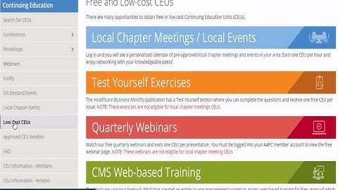 How to earn or add CEUs after AAPC Certification