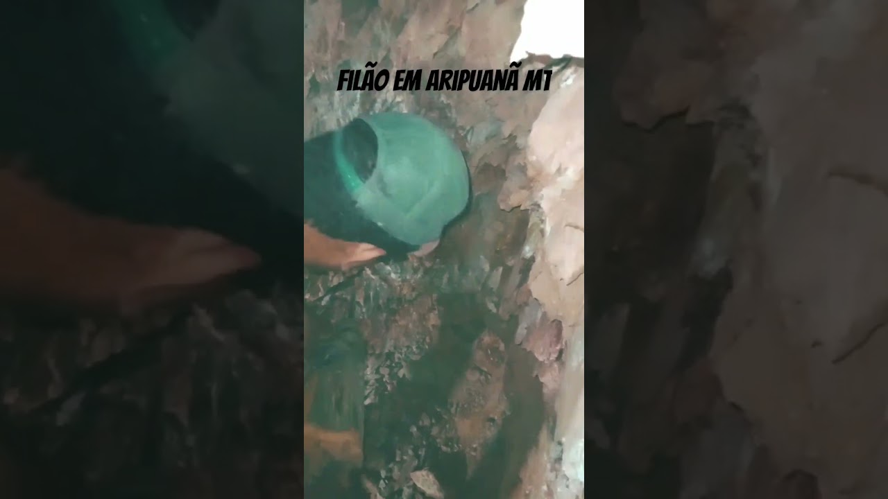 Filão de ouro Aripuanã Mato G rosso.  