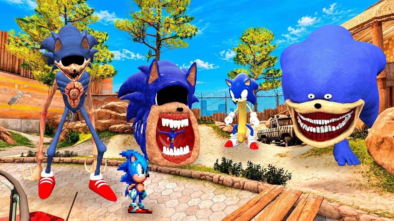VISITÉ UN ZOOLOGICO DE SONICS - Garry's Mod