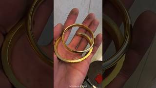 Wow That's a Unique 24K Gold Bangle Making Process