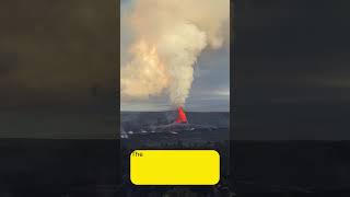 The Volcano That Erupts Blue Lava 😱🌋💙 #Shorts