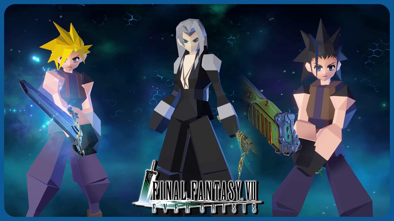 April Fool's Polygon Cloud, Zack & Sephiroth - Final Fantasy 7