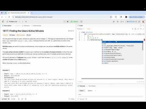 Finding The Users Active Minutes