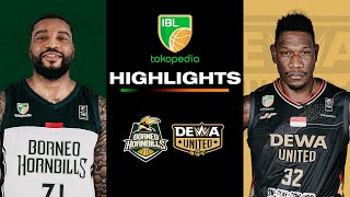 Highlight: Borneo Hornbills vs Dewa United Banten | 17 May 2024 | IBL Tokopedia 2024