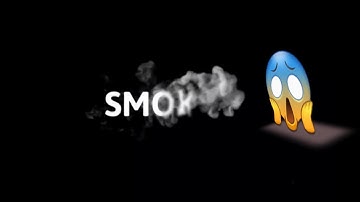 How  to make smoke text reveal animation intro in kinemaster..amazing new tricks
