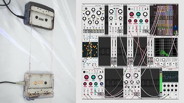 Hybrid Experiment : Dual Walkmans Tape Loops & Modular Synthesis in VCV Rack