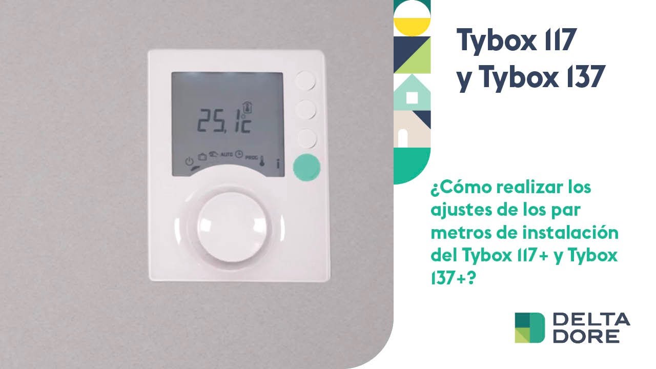 ¿Cómo realizar los ajustes de los parámetros de instalación del Tybox