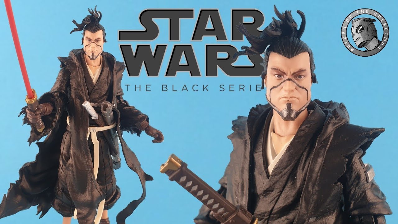 RONIN STAR WARS BLACK SERIES ACTION FIGURE REVIEW