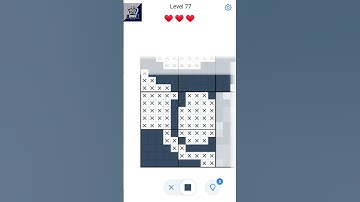 Nonogram Level 77 #nonogram #gaming #shorts