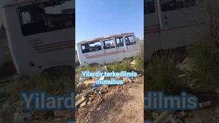 50 Yıldır Terk Edilmiş Minibüs Bus Abandoned For 50 Years 