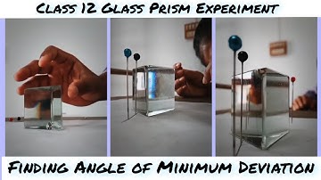 Class 12 Physics Practical🔥 FINDING THE ANGLE OF MINIMUM DEVIATION✨Fast Stepwise Procedure #shorts#1