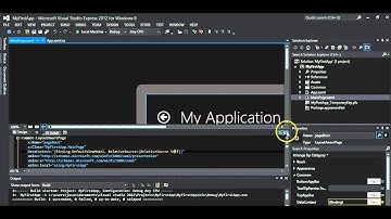 First C# Windows 8 App