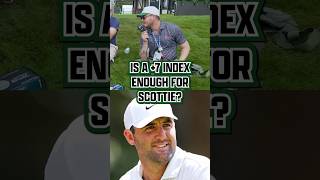There’s absolutely zero chance Scottie Scheffler, the best golfer on planet earth, is only a +7. Wealth