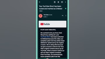 Your YouTube Shorts have been muted and marked unlisted email what next #video #trending #amazing