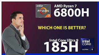 AMD Ryzen 7 6800H vs INTEL Core Ultra 9 185H Technical Comparison