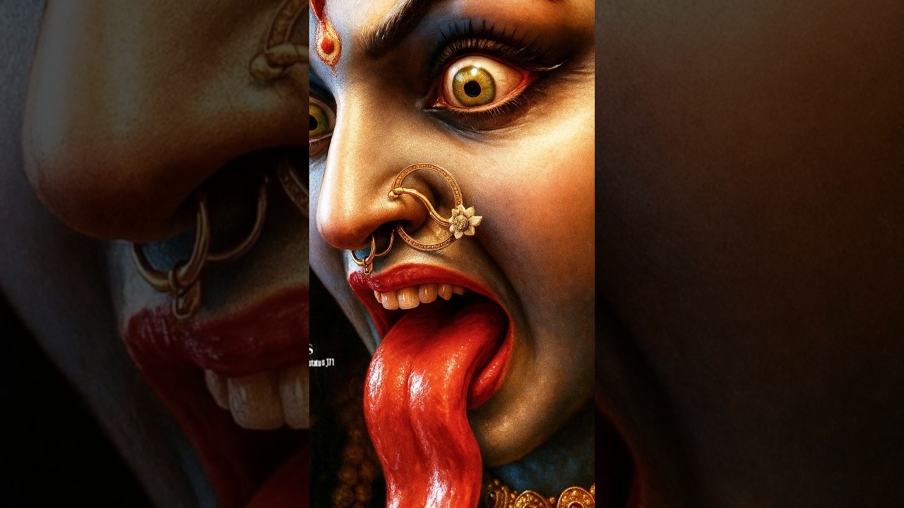 maa kaali ka sandesh🙏🔱 #maakali #matarani #bhakti #shorts......