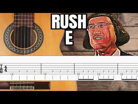 RUSH E (Slow Version) - Sheet Music Boss - (Guitar Attack Tab)